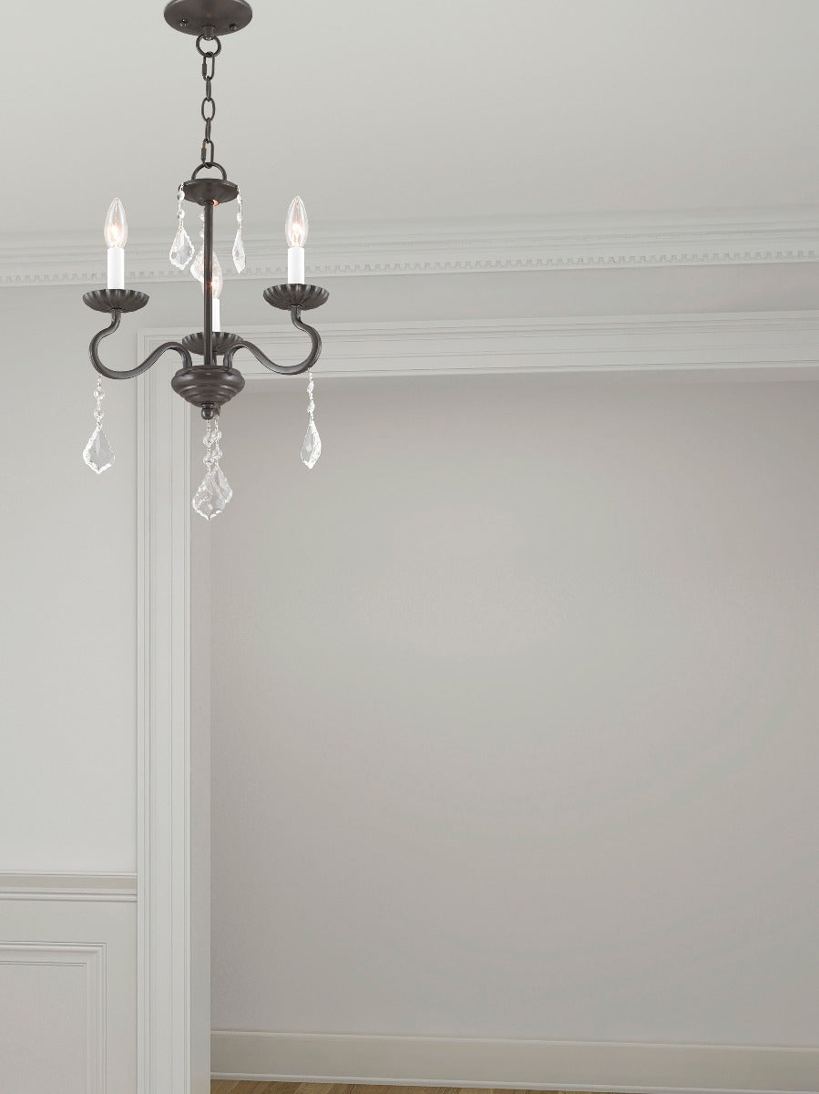 LIVEX LIGHTING  40773-92  Callisto  Mini Chandeliers
