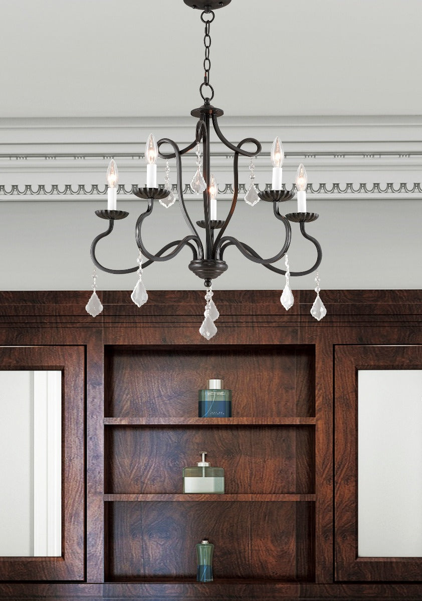 LIVEX LIGHTING  40775-92  Callisto  Chandelier