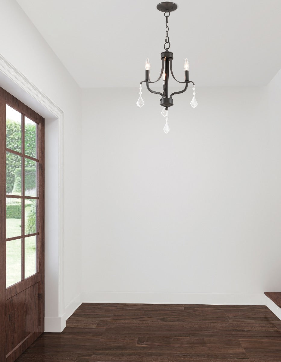 LIVEX LIGHTING  40793-92  Alessia Mini Chandelier