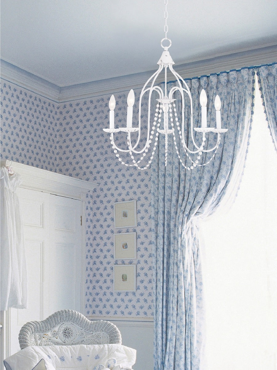 LIVEX LIGHTING  40795-60  Alessia Chandelier