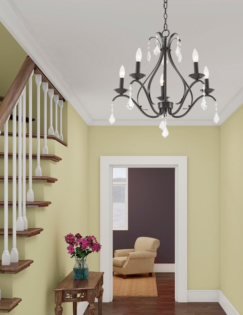 LIVEX LIGHTING  40845-92  Caterina  Chandelier