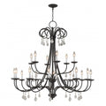 LIVEX LIGHTING  40870-92  Daphne  Foyer & Grand Chandelier