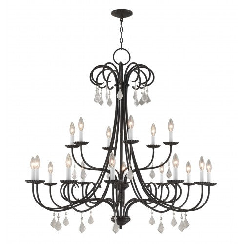 LIVEX LIGHTING  40870-92  Daphne  Foyer & Grand Chandelier