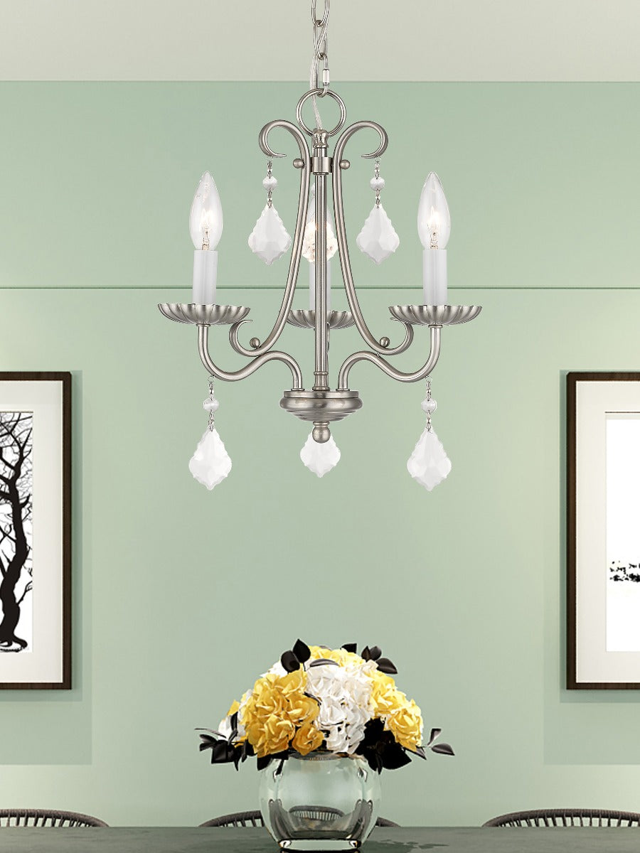 LIVEX LIGHTING  40873-91  Daphne  Mini Chandeliers