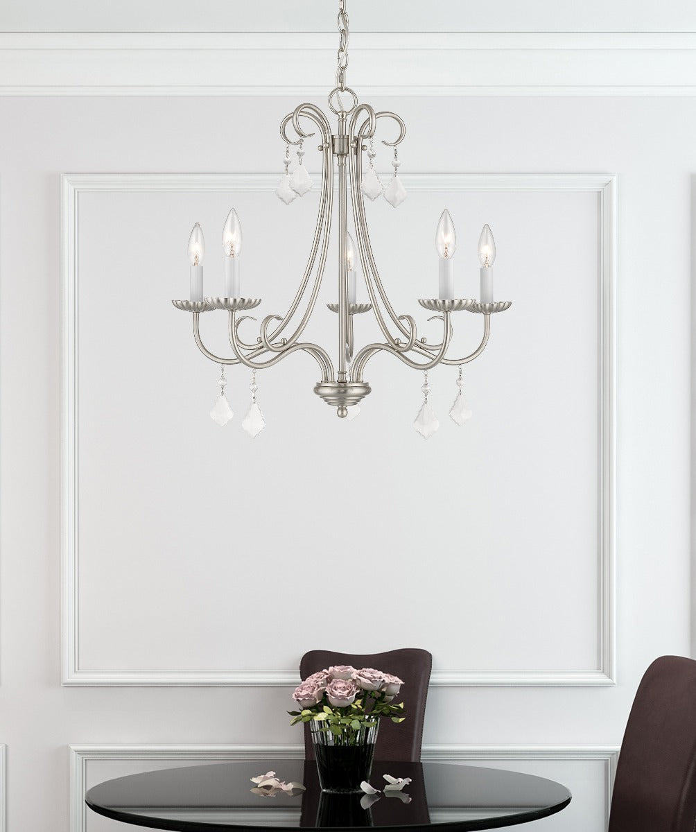 LIVEX LIGHTING  40875-91  Daphne  Chandelier