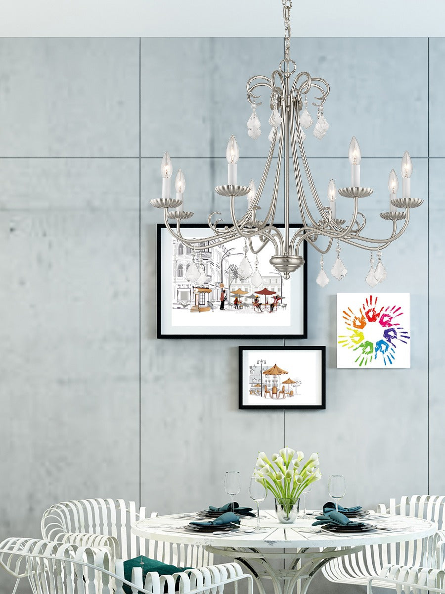 LIVEX LIGHTING  40878-91  Daphne  Chandelier