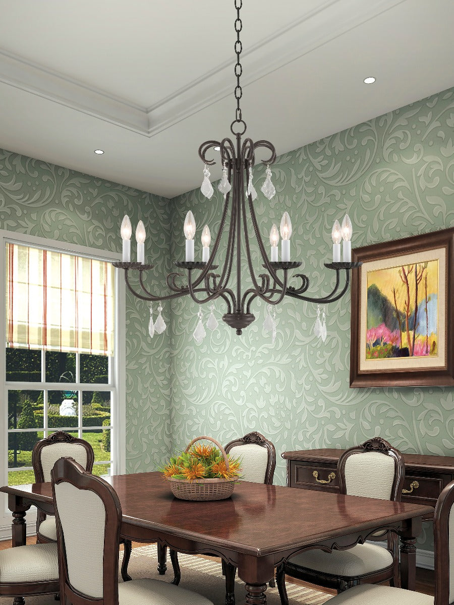 LIVEX LIGHTING  40878-92  Daphne Chandelier