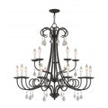 LIVEX LIGHTING  40879-92  Daphne  Foyer & Grand Chandelier