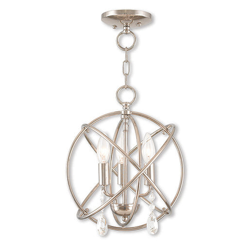 LIVEX LIGHTING  40903-35  Aria  Mini Chandelier/Ceiling Mount