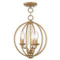 LIVEX LIGHTING  40913-48  Arabella Mini Chandelier/Ceiling Mount