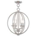 LIVEX LIGHTING  40914-05  Arabella  Mini Chandelier/Ceiling Mount