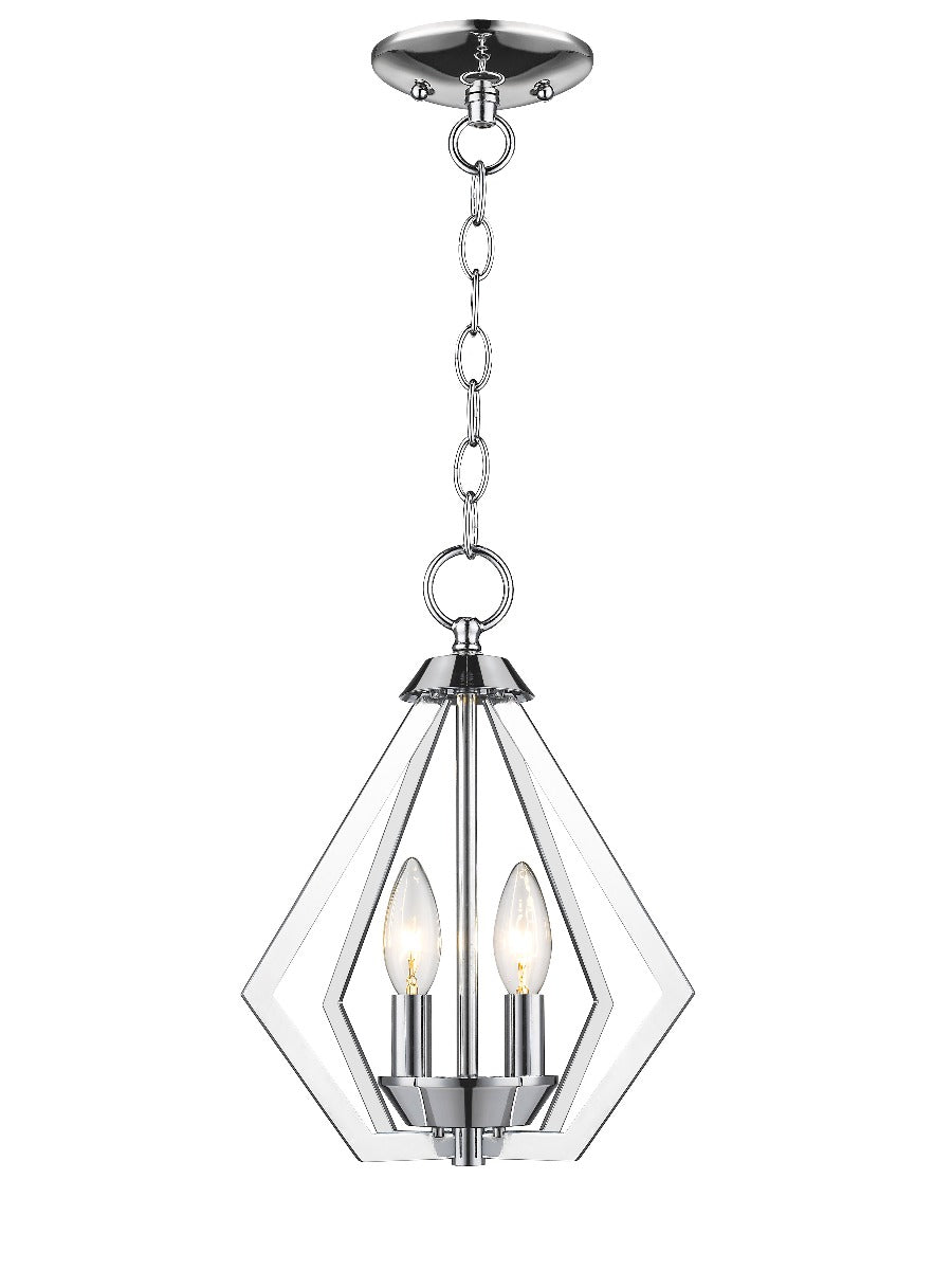 LIVEX LIGHTING  40922-05 Prism  Mini Chandelier/Ceiling Mount