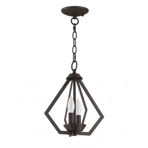 LIVEX LIGHTING  40922-07 Prism  Mini Chandelier/Ceiling Mount