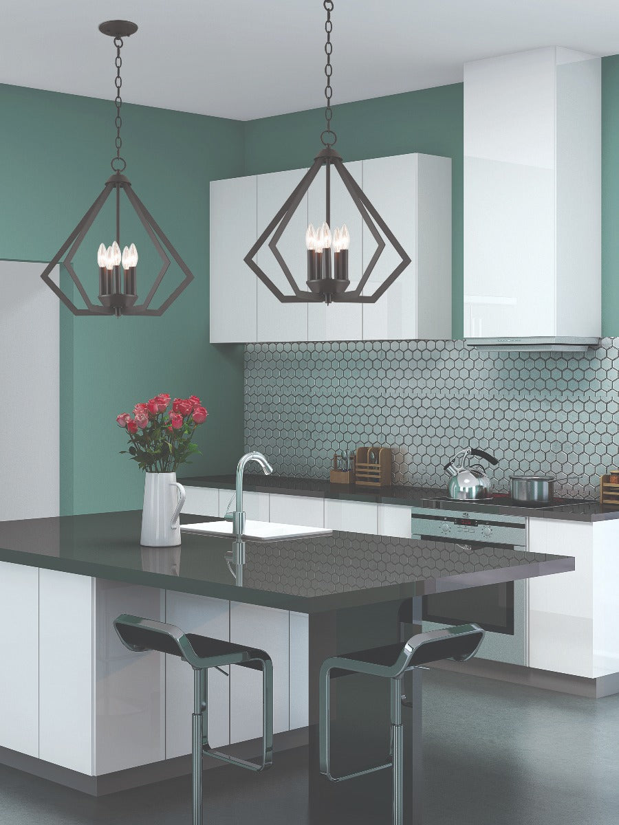 LIVEX LIGHTING  40925-07  Prism  Chandelier