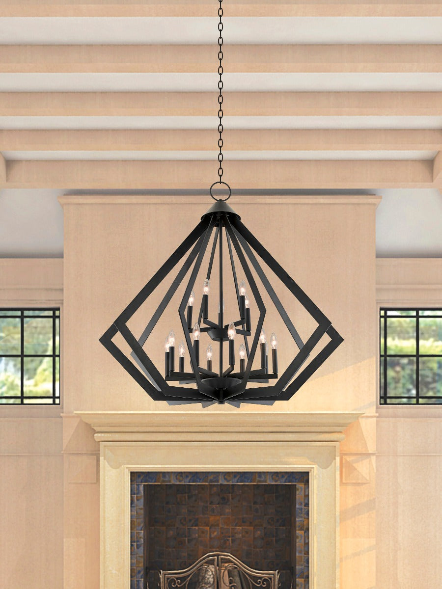 LIVEX LIGHTING  40928-07  Prism Foyer & Grand Chandelier