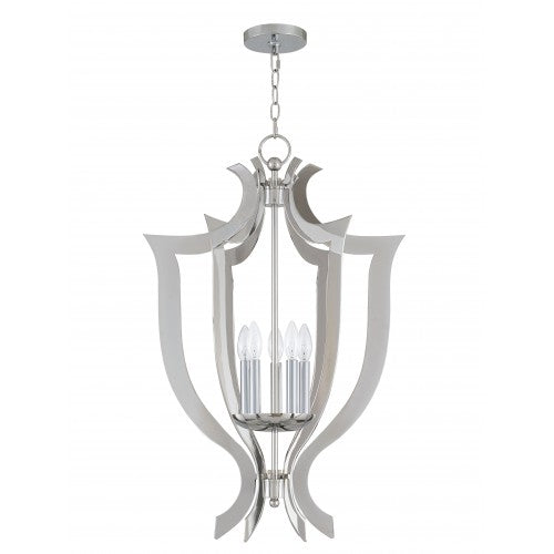 LIVEX LIGHTING  41004-05  Aldrich  Lantern Chandelier