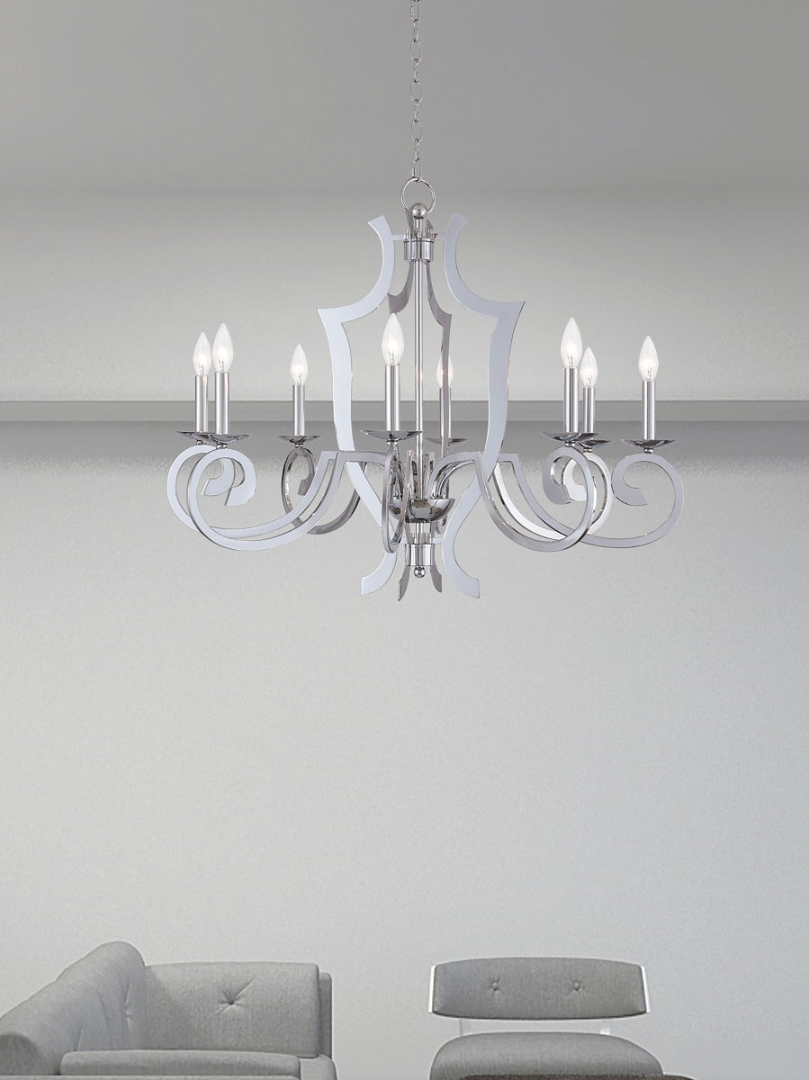 LIVEX LIGHTING  41008-05  Aldrich  Chandelier