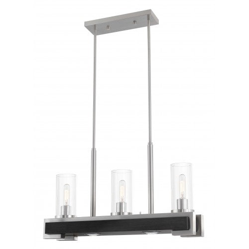 LIVEX LIGHTING  41073-91  Buttonwood  Linear Chandelier