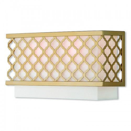 LIVEX LIGHTING  41102-33 Arabesque  Wall Sconce