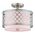 LIVEX LIGHTING  41107-91  Arabesque  Ceiling Mount