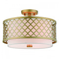 LIVEX LIGHTING  41108-33  Arabesque  Ceiling Mount