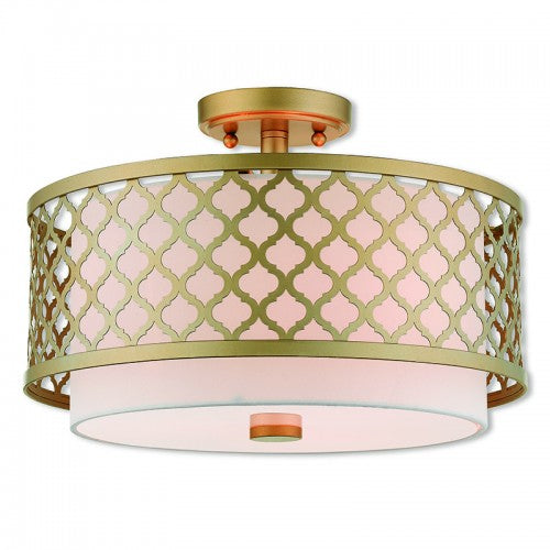 LIVEX LIGHTING  41108-33  Arabesque  Ceiling Mount