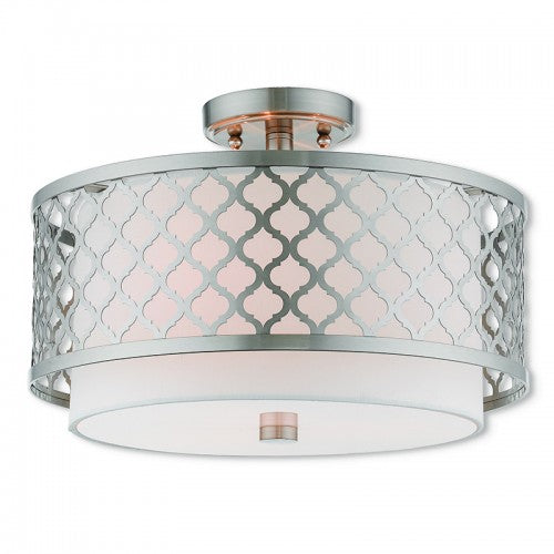 LIVEX LIGHTING  41108-91  Arabesque Ceiling Mount