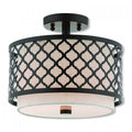 LIVEX LIGHTING  41111-92 Arabesque  Ceiling Mount
