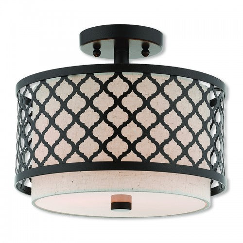 LIVEX LIGHTING  41111-92 Arabesque  Ceiling Mount