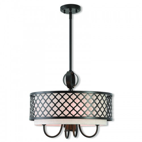 LIVEX LIGHTING  41115-92  Arabesque  Pendant Chandelier