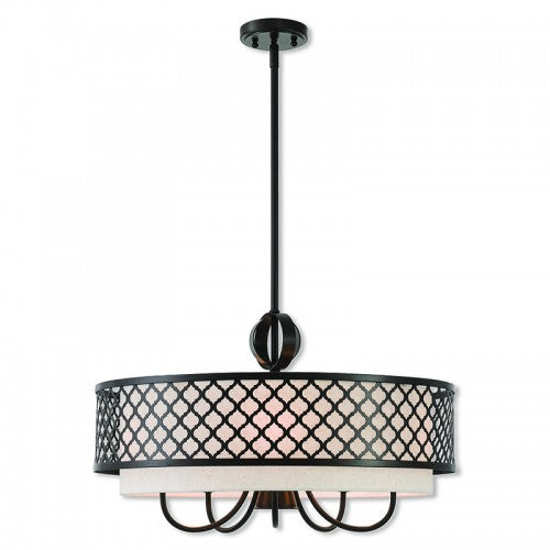 LIVEX LIGHTING  41116-92  Arabesque  Pendant Chandelier