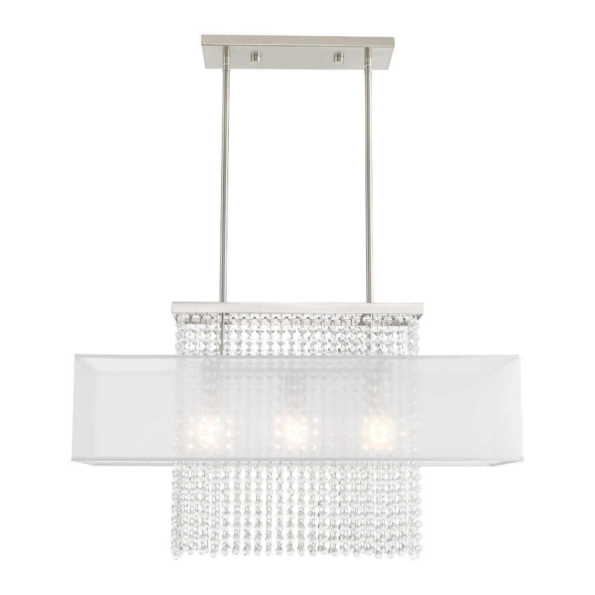 LIVEX LIGHTING  41123-91   Bella Vista Linear Chandelier