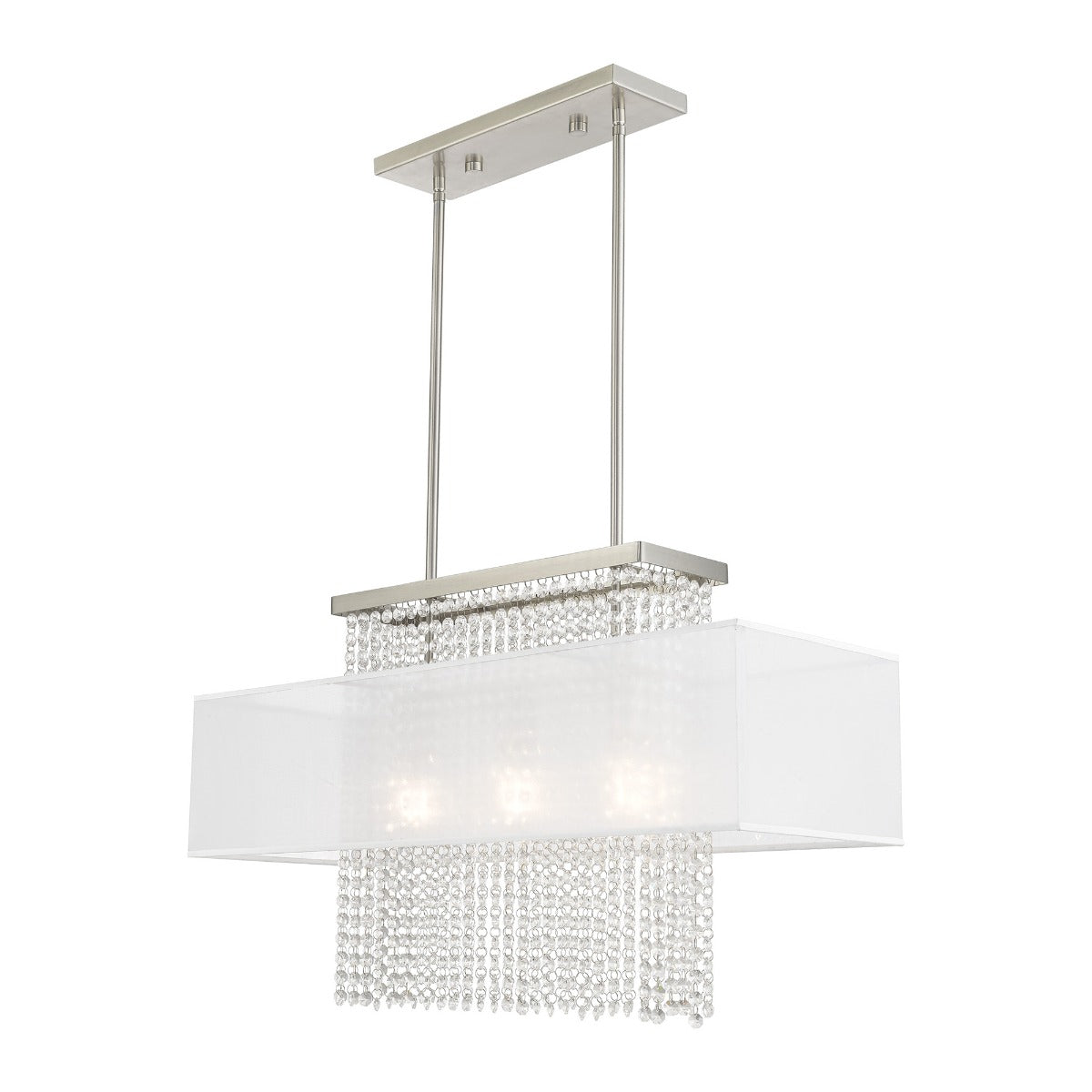 LIVEX LIGHTING  41123-91   Bella Vista Linear Chandelier