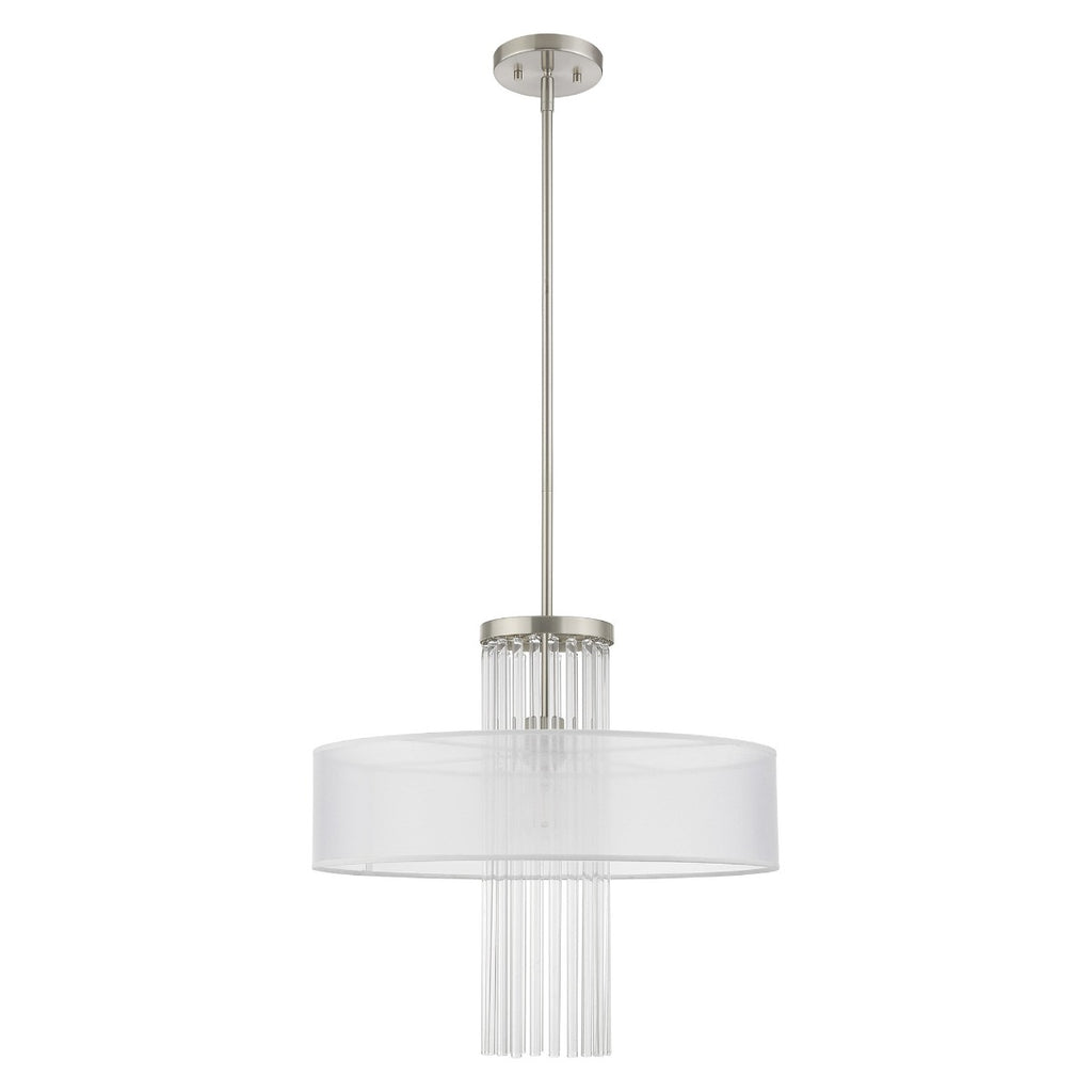 LIVEX LIGHTING  41141-91 Alexis Pendant/Chandelier