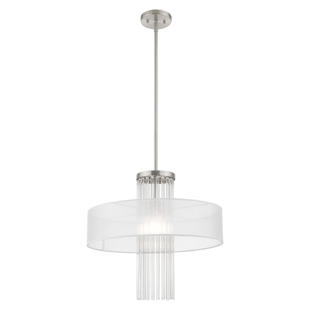 LIVEX LIGHTING  41141-91 Alexis Pendant/Chandelier