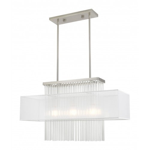 LIVEX LIGHTING  41143-91  Alexis Linear Chandelier