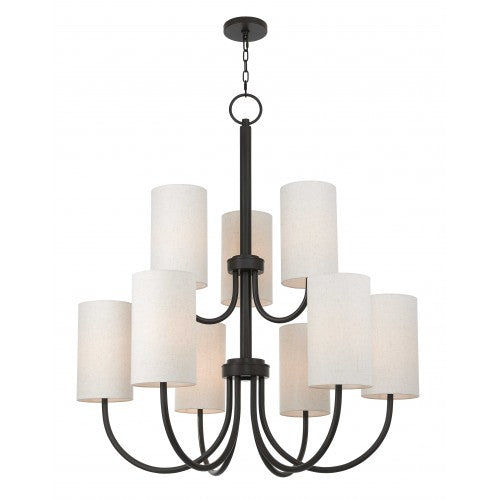 LIVEX LIGHTING  41169-92  Haddonfield  Foyer & Grand Chandelier