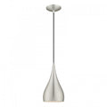 LIVEX LIGHTING  41171-66  Metal Shade Mini Pendant