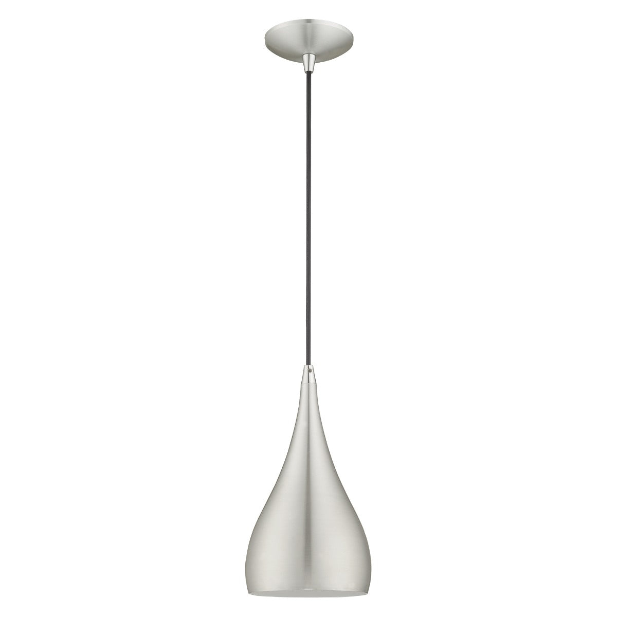 LIVEX LIGHTING  41171-66  Metal Shade Mini Pendant