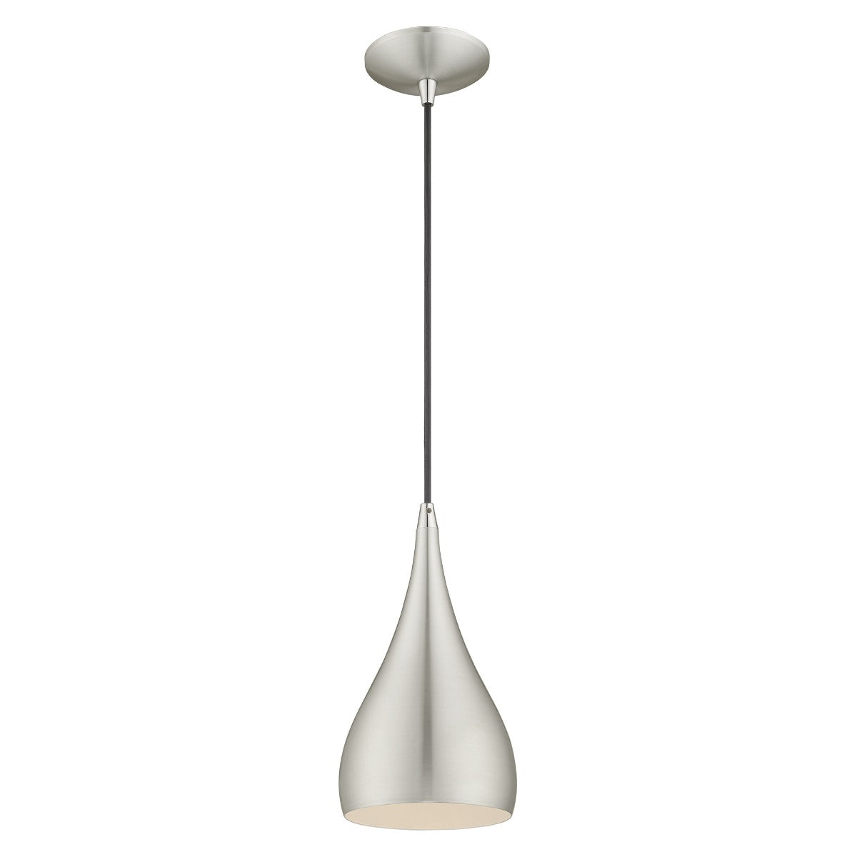 LIVEX LIGHTING  41171-66  Metal Shade Mini Pendant