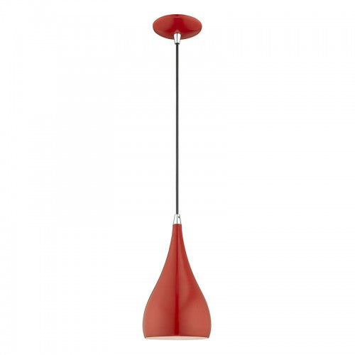 LIVEX LIGHTING  41171-72  Metal Shade Mini Pendant