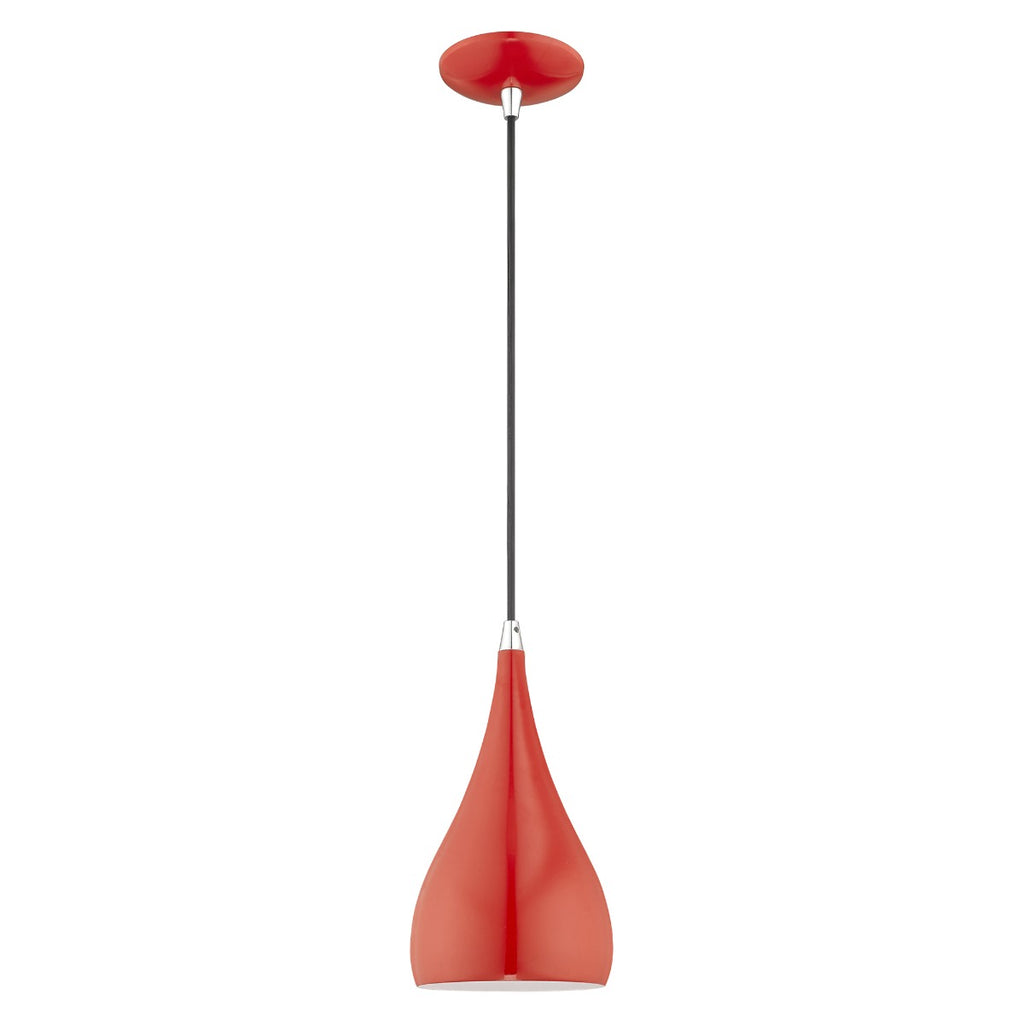 LIVEX LIGHTING  41171-72  Metal Shade Mini Pendant