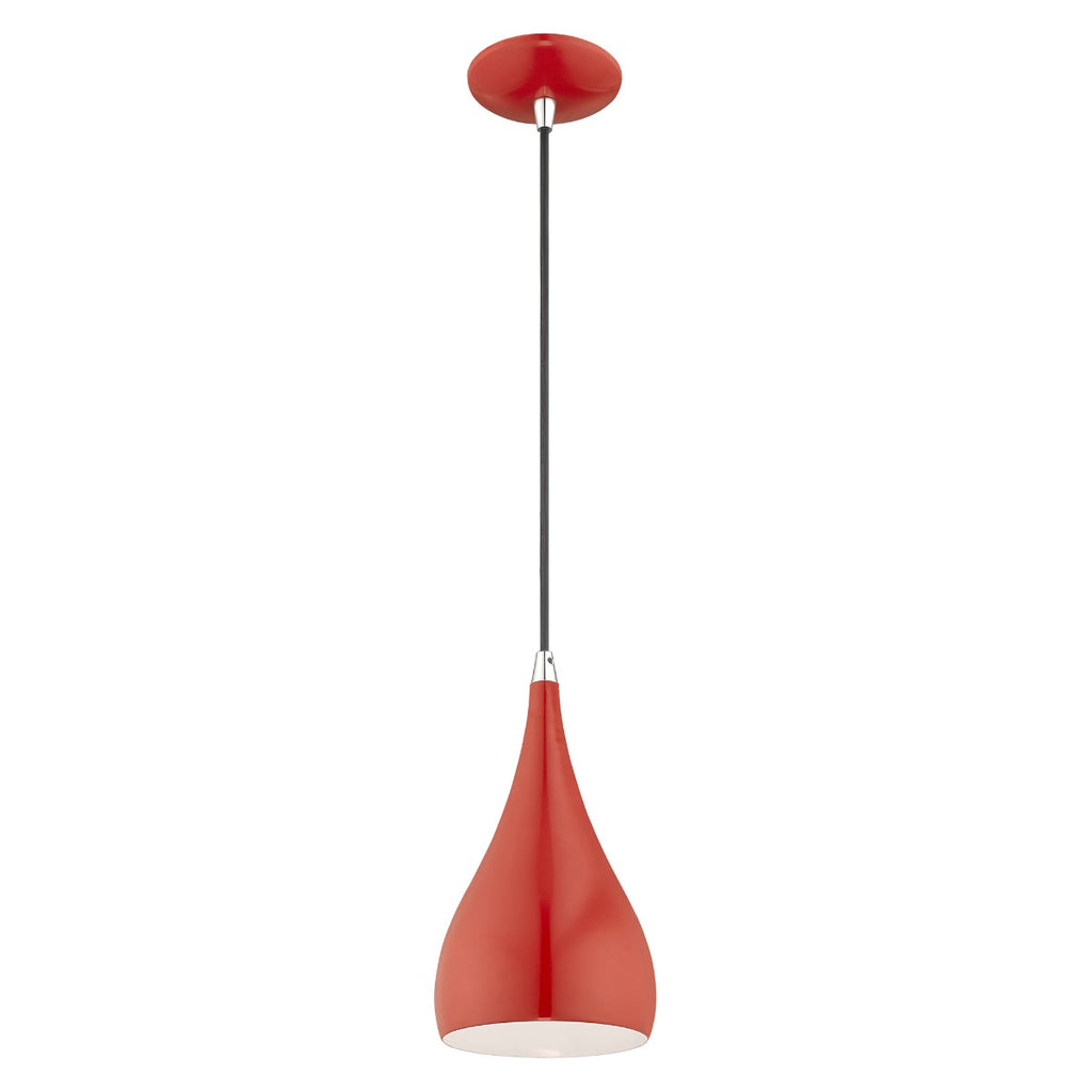 LIVEX LIGHTING  41171-72  Metal Shade Mini Pendant