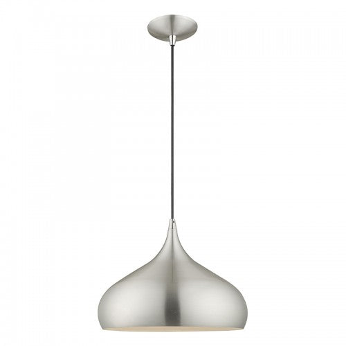 LIVEX LIGHTING  41173-66  Metal Shade Mini Pendant