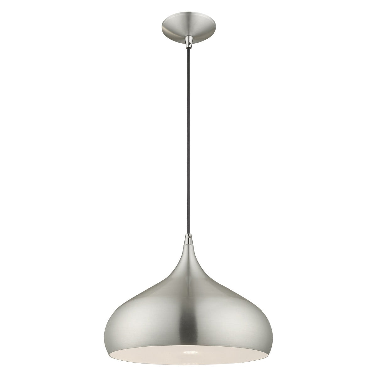 LIVEX LIGHTING  41173-66  Metal Shade Mini Pendant
