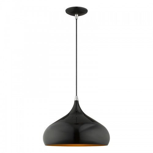 LIVEX LIGHTING  41173-68  Metal Shade Mini Pendant