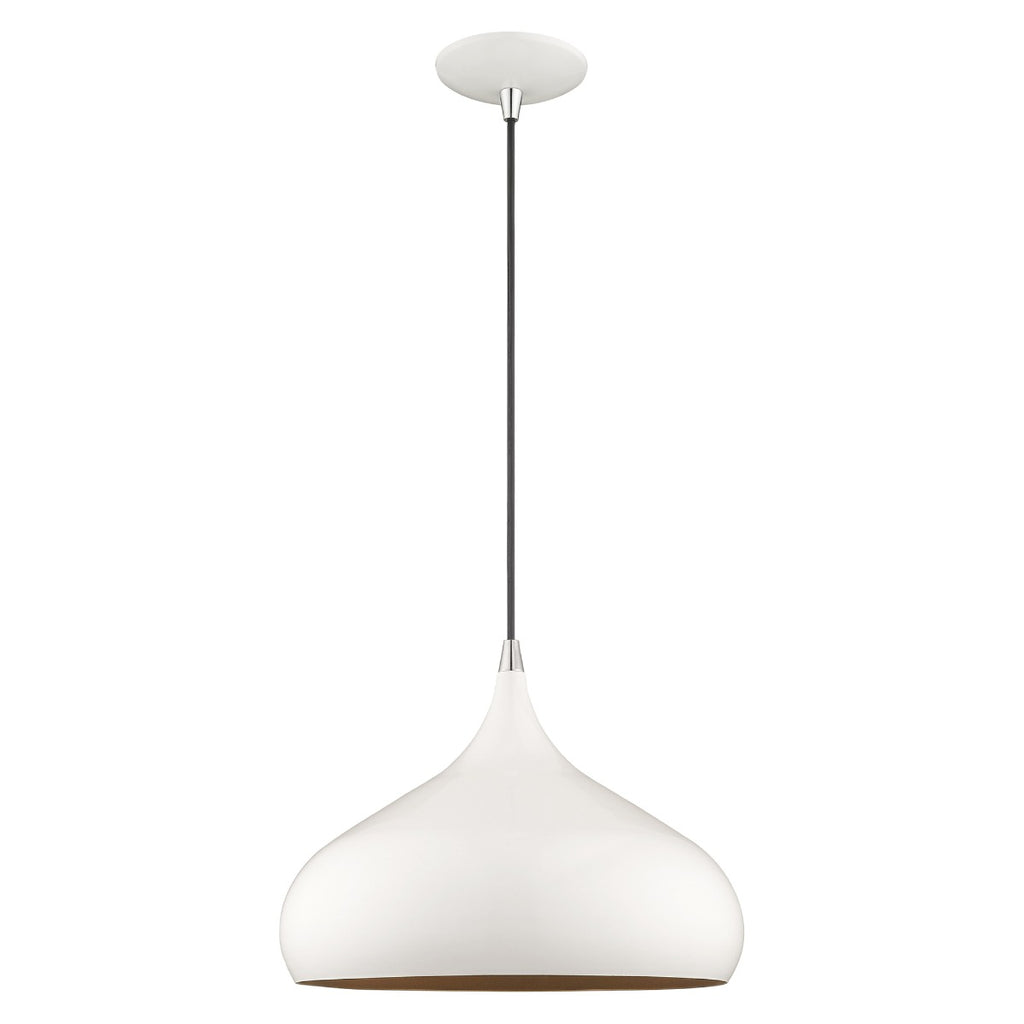LIVEX LIGHTING  41173-69  Metal Shade Mini Pendant