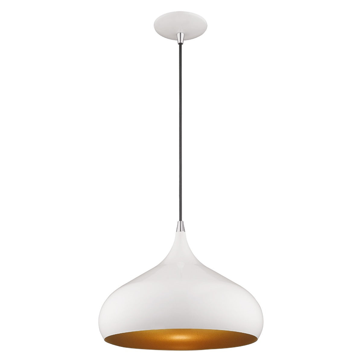 LIVEX LIGHTING  41173-69  Metal Shade Mini Pendant