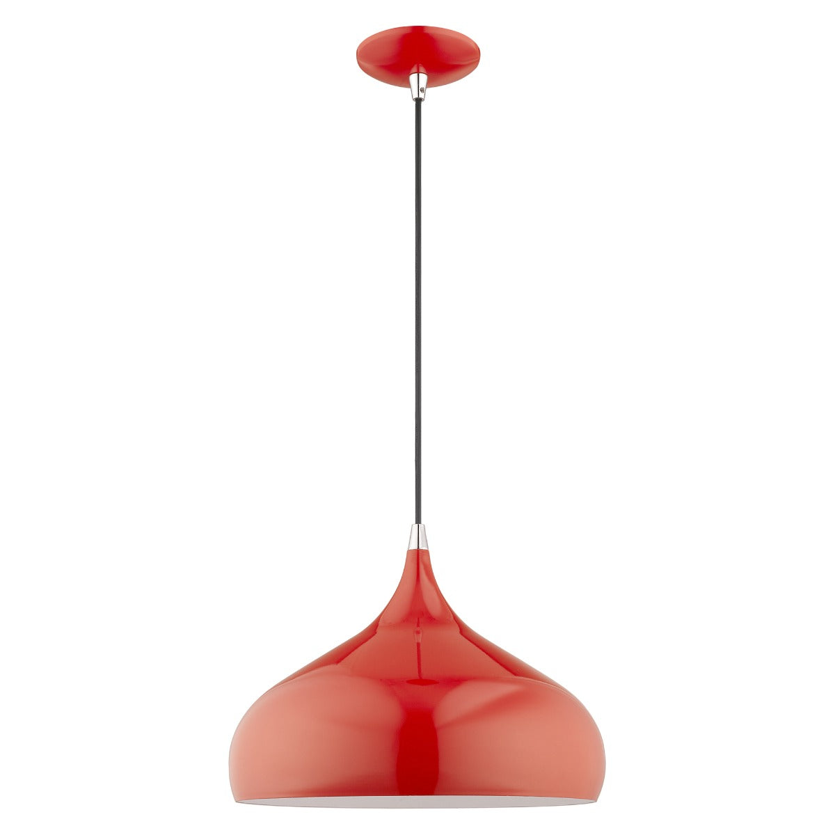 LIVEX LIGHTING  41173-72  Metal Shade Mini Pendant