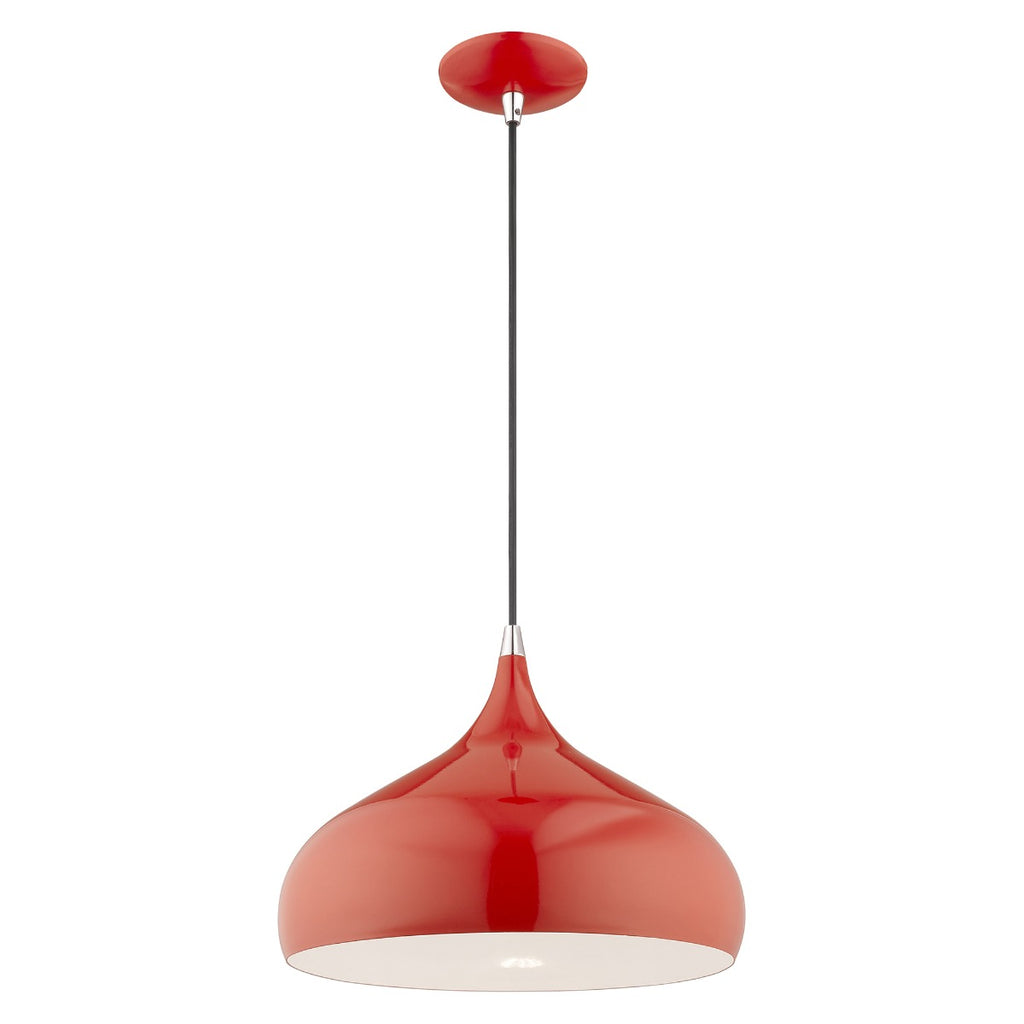 LIVEX LIGHTING  41173-72  Metal Shade Mini Pendant
